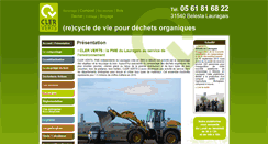 Desktop Screenshot of cler-verts.fr